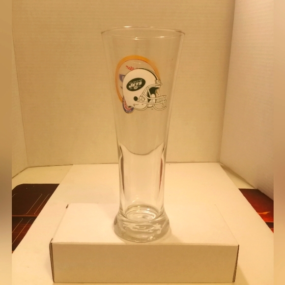 New York jets Miller Light beer glass tall - Picture 1 of 2